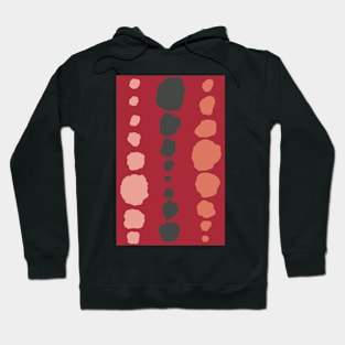 Lava rocks - organic shapes Hoodie